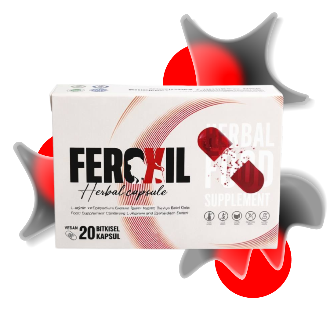 Feroxil takviye kapsülleri paketi